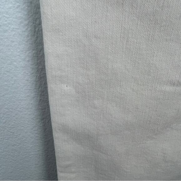 MOTHER | NEW The Rascal Crop Fray Cream Puff Beige Off White High Rise Jeans 24 - Picture 15 of 16